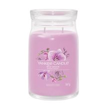 Yankee Candle Geurkaars Large - met 2 lonten - Wild Orchid - 16 cm / ø 9 cm